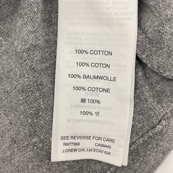 Crewcuts Girls Grey Top Size 2 - Picture 5 of 7